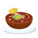 hand drawn delicious pozole illustration